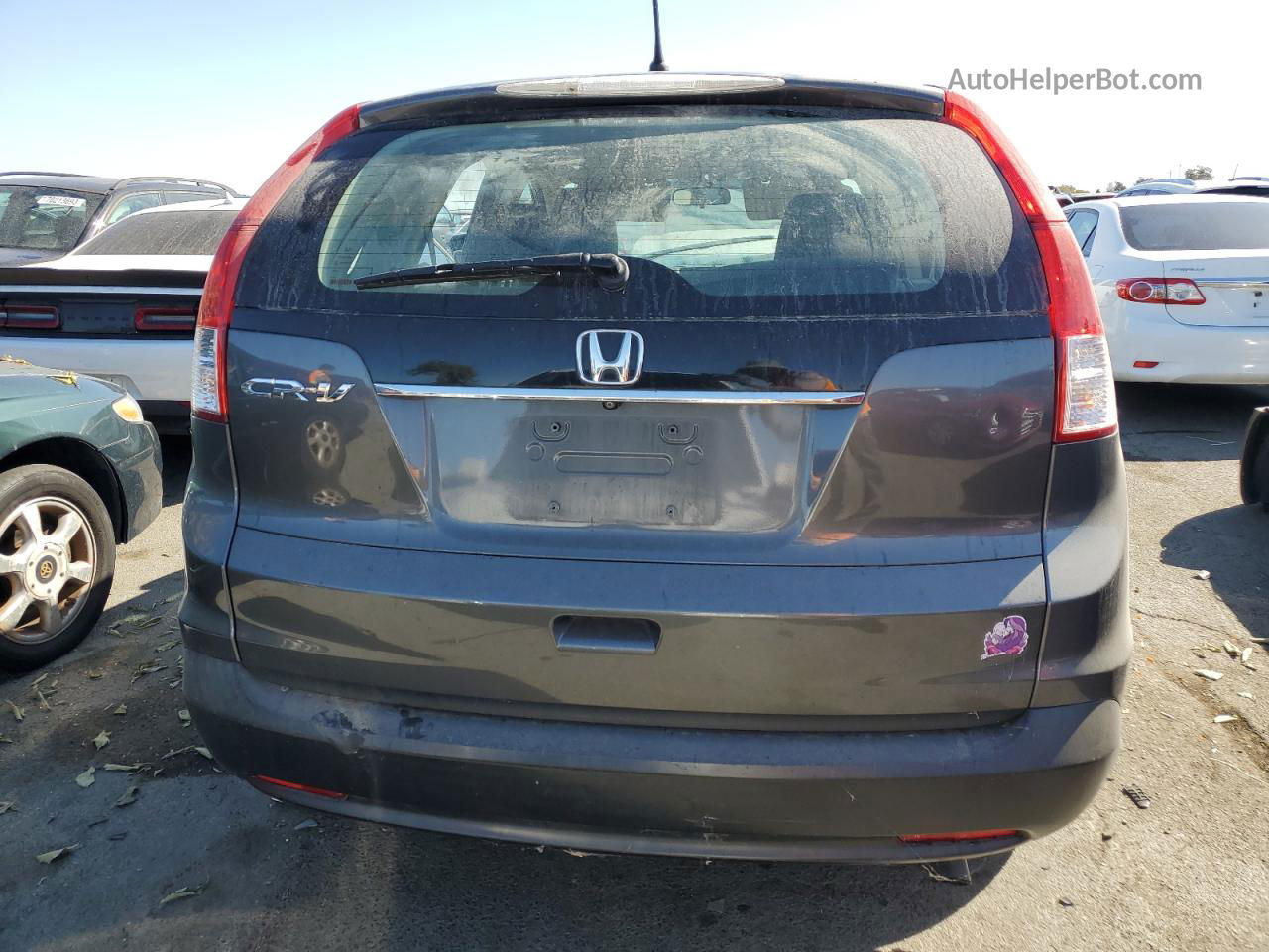 2013 Honda Cr-v Lx Gray vin: 5J6RM3H38DL026727