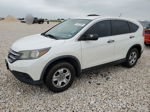 2013 Honda Cr-v Lx White vin: 5J6RM3H38DL041809