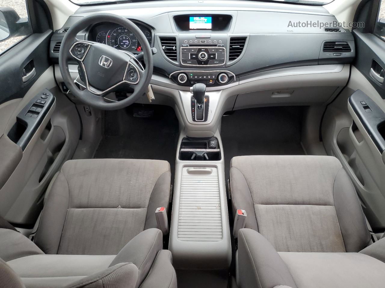 2013 Honda Cr-v Lx Белый vin: 5J6RM3H38DL041809