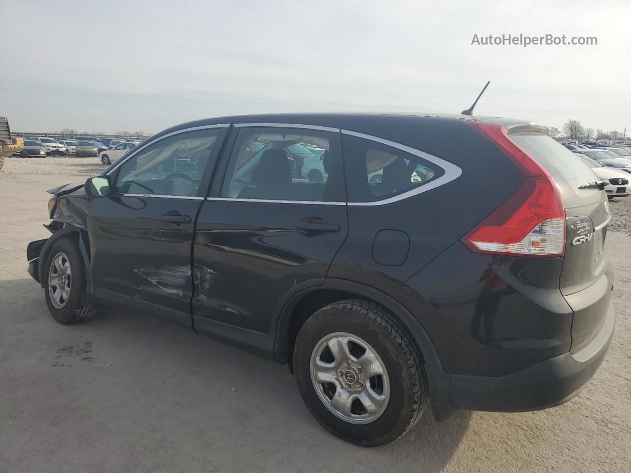 2013 Honda Cr-v Lx Black vin: 5J6RM3H39DL035260