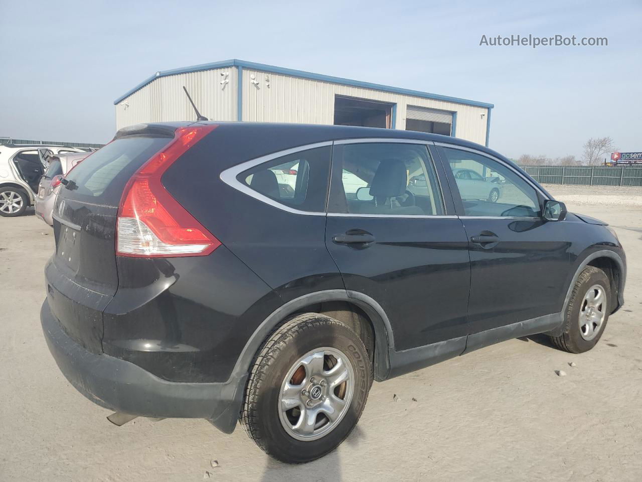 2013 Honda Cr-v Lx Black vin: 5J6RM3H39DL035260