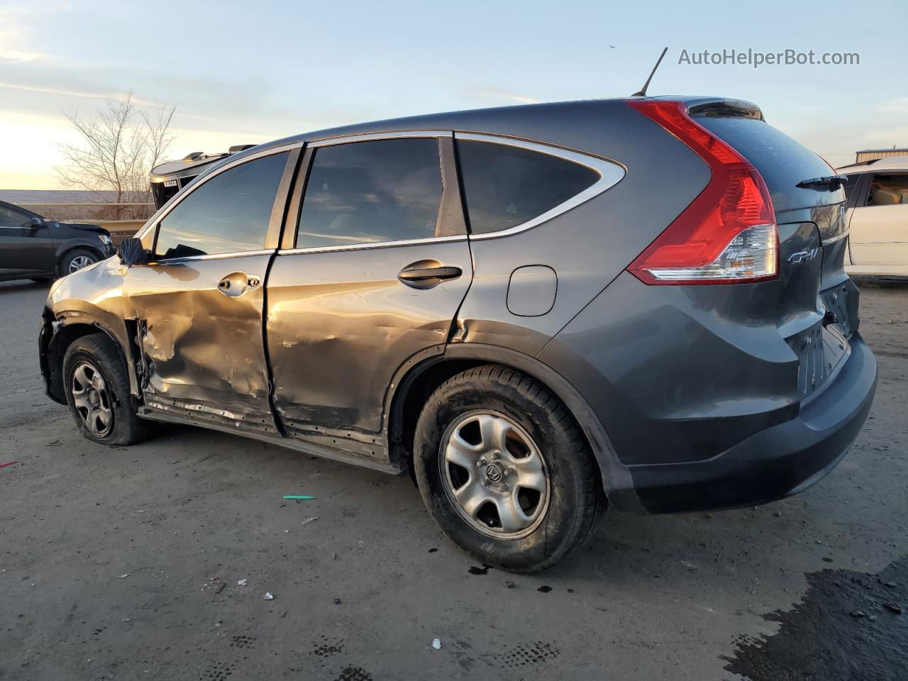 2013 Honda Cr-v Lx Charcoal vin: 5J6RM3H39DL036585