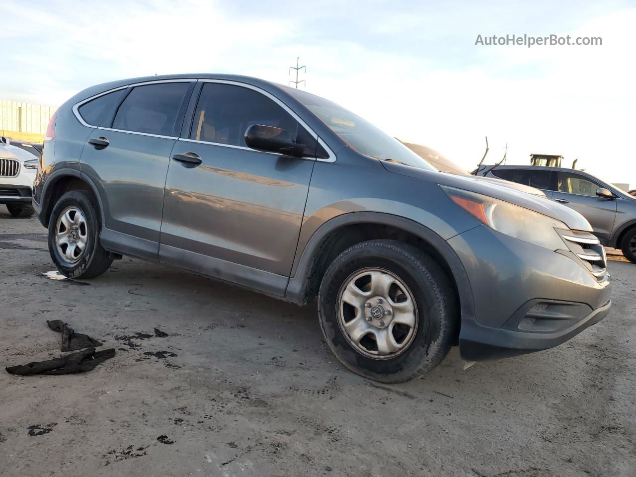 2013 Honda Cr-v Lx Charcoal vin: 5J6RM3H39DL036585