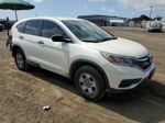 2016 Honda Cr-v Lx White vin: 5J6RM3H39GL009925