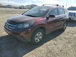 2012 Honda Cr-v Lx Burgundy vin: 5J6RM3H3XCL031510