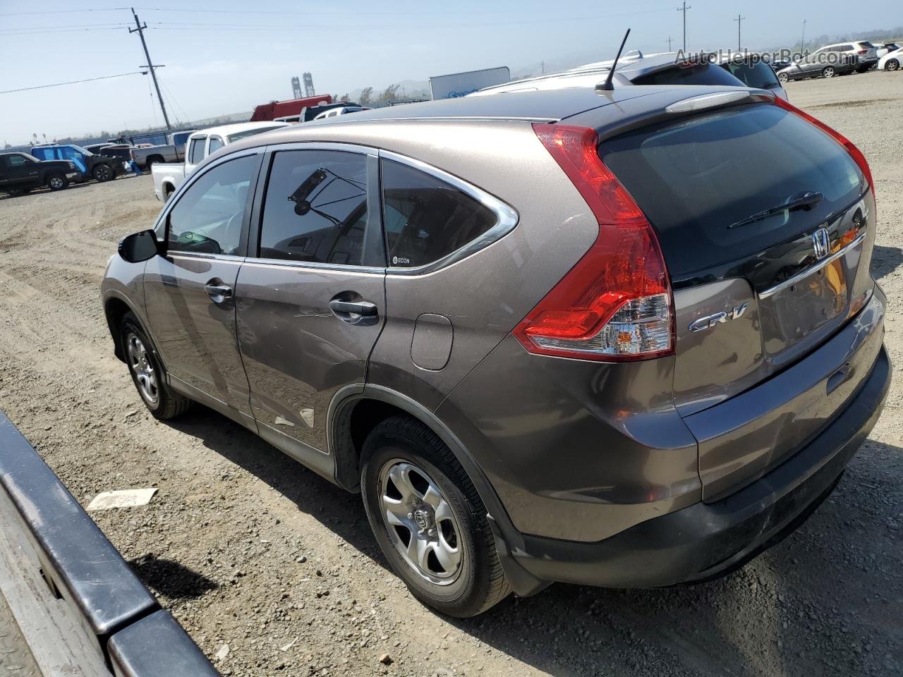 2012 Honda Cr-v Lx Gray vin: 5J6RM3H3XCL034178