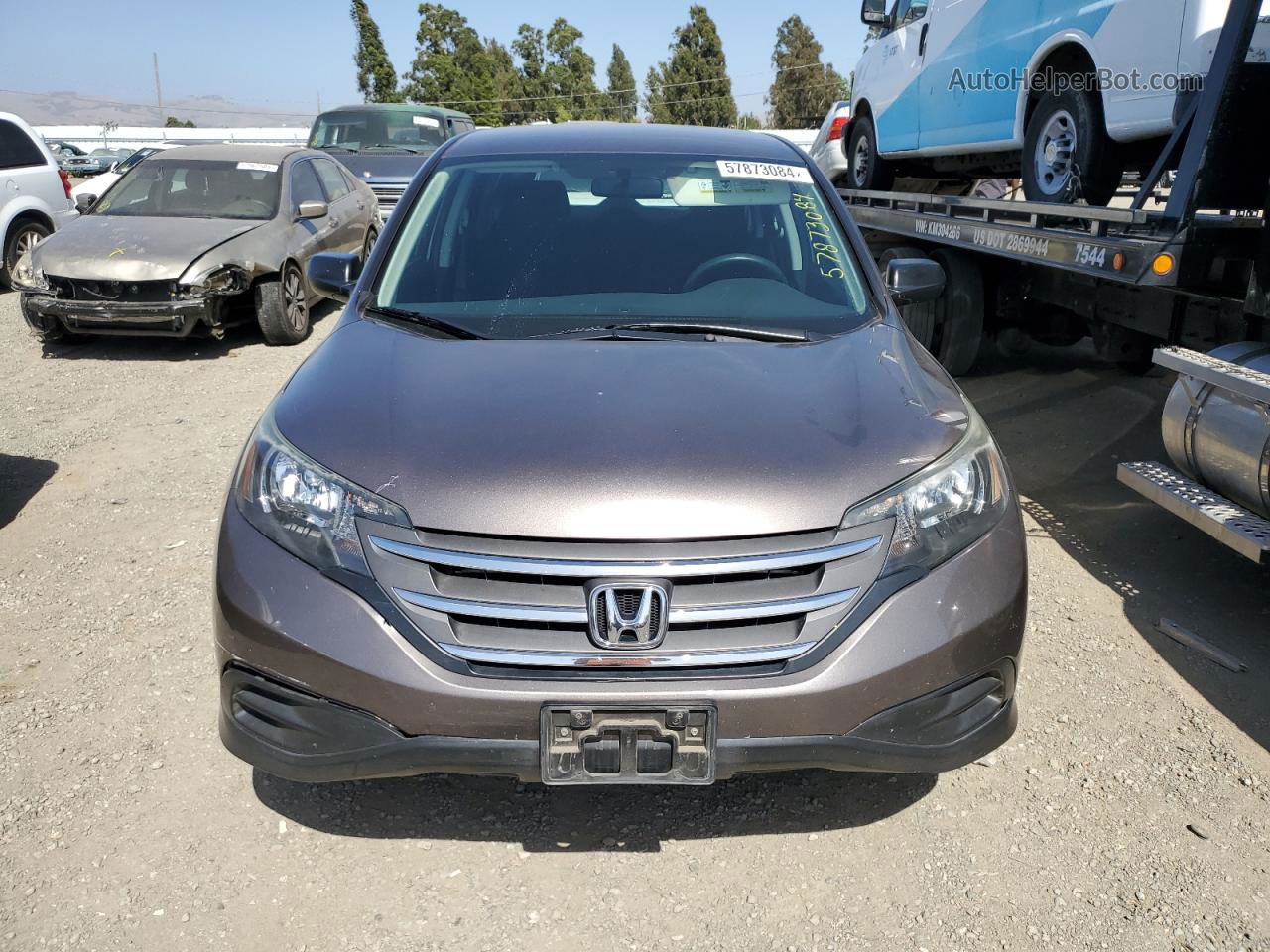 2012 Honda Cr-v Lx Gray vin: 5J6RM3H3XCL034178