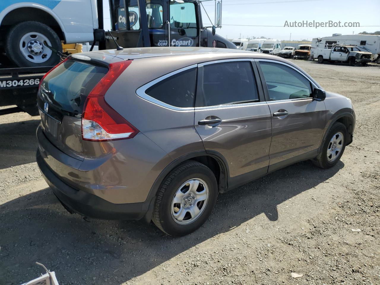 2012 Honda Cr-v Lx Серый vin: 5J6RM3H3XCL034178