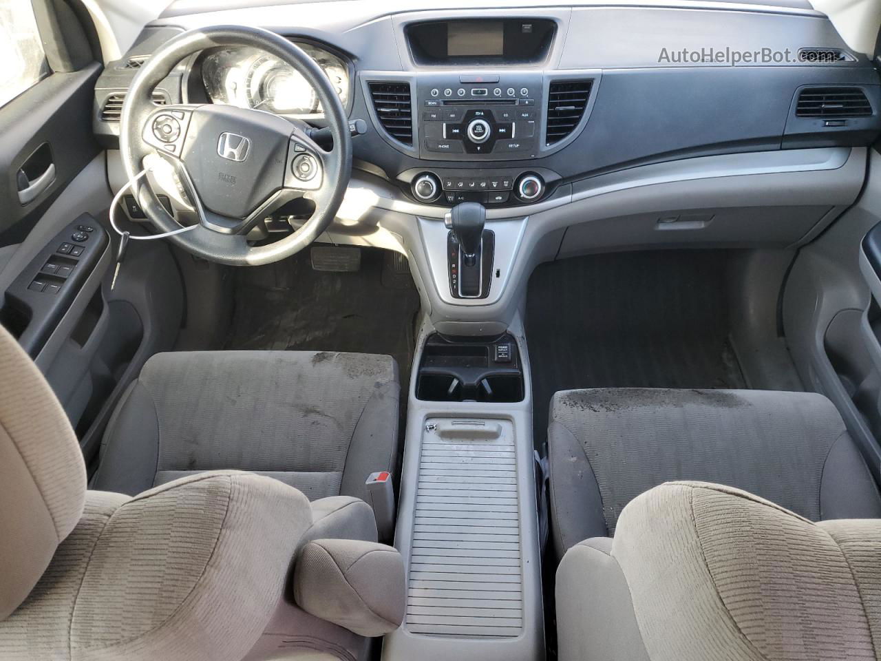 2013 Honda Cr-v Lx Серебряный vin: 5J6RM3H3XDL034988