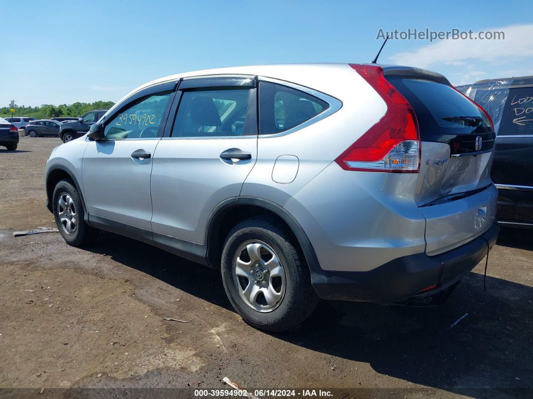 2013 Honda Cr-v Lx Серебряный vin: 5J6RM3H3XDL035333