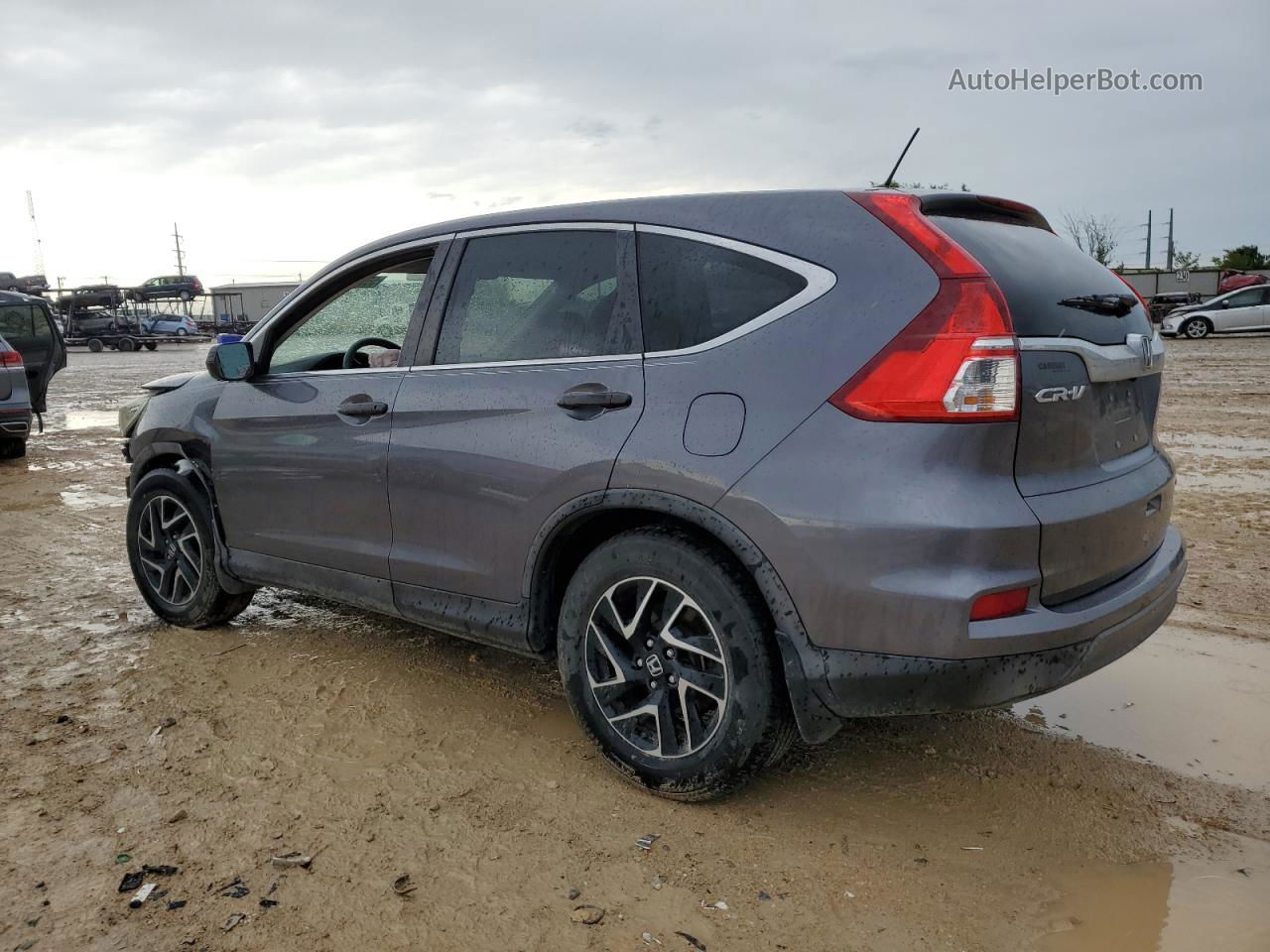 2016 Honda Cr-v Se Charcoal vin: 5J6RM3H47GL025520