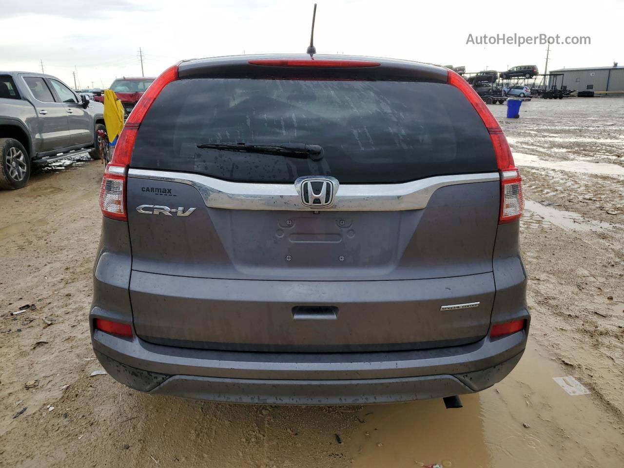 2016 Honda Cr-v Se Charcoal vin: 5J6RM3H47GL025520