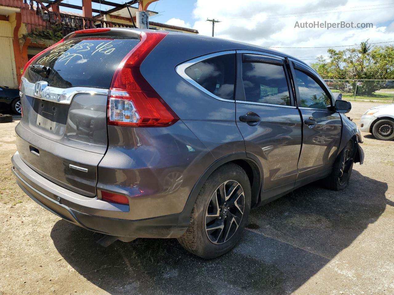 2016 Honda Cr-v Se Brown vin: 5J6RM3H4XGL012065