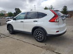 2016 Honda Cr-v Se White vin: 5J6RM3H4XGL031554