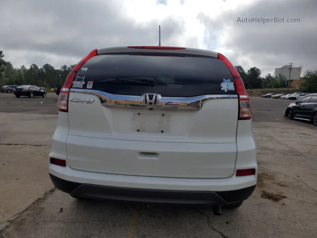 2016 Honda Cr-v Se White vin: 5J6RM3H4XGL031554