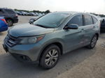 2012 Honda Cr-v Ex Зеленый vin: 5J6RM3H50CL010800