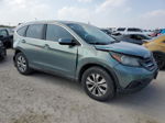 2012 Honda Cr-v Ex Green vin: 5J6RM3H50CL010800