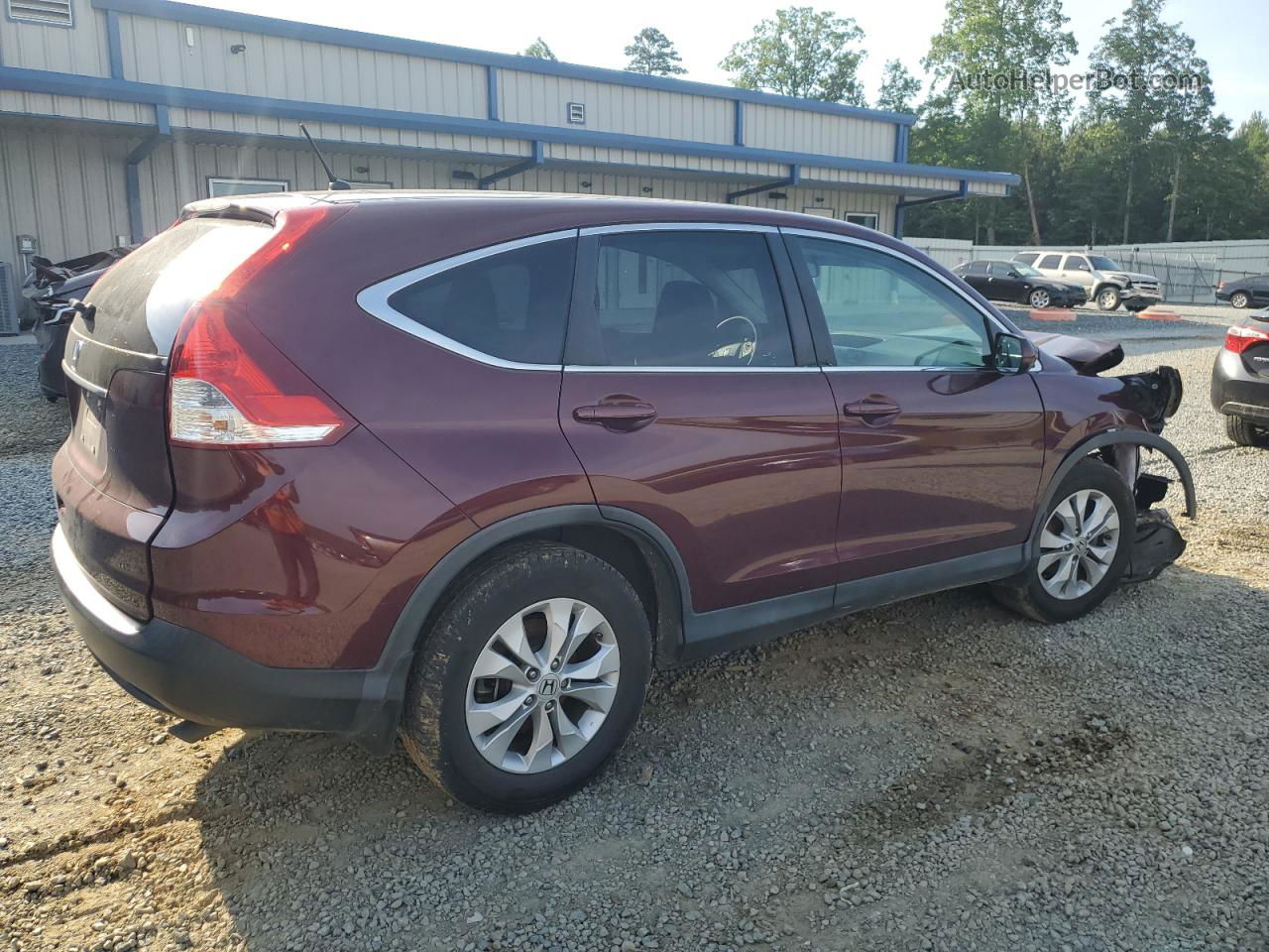 2018 Honda Cr-v Ex Burgundy vin: 5J6RM3H50CL039861