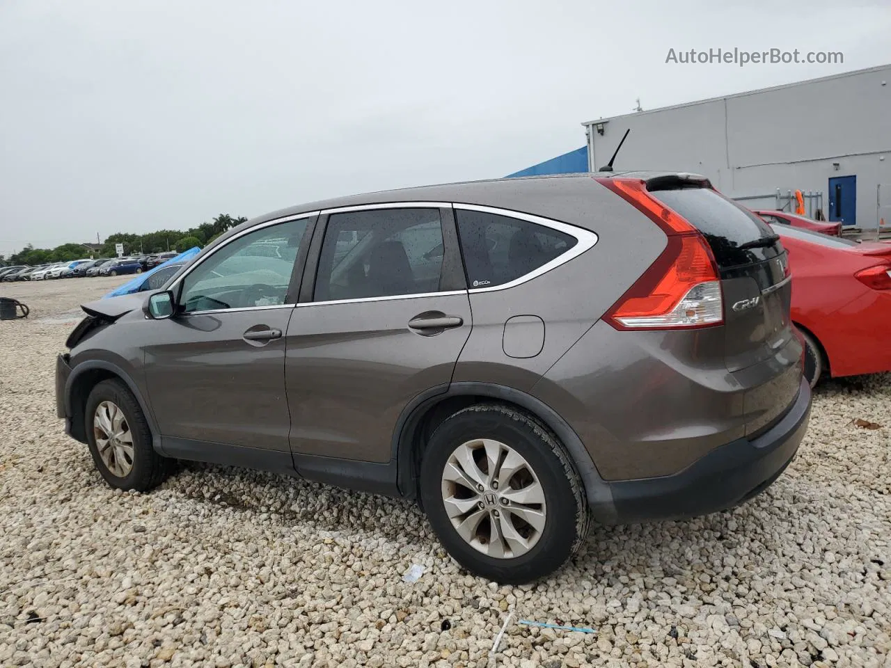 2012 Honda Cr-v Ex Серый vin: 5J6RM3H51CL009607