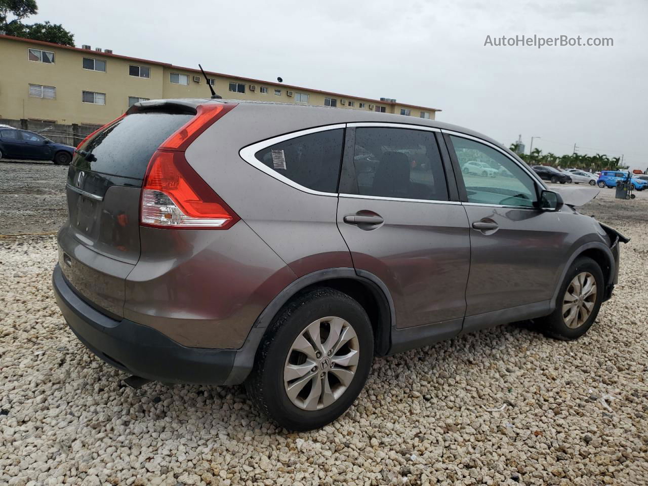 2012 Honda Cr-v Ex Серый vin: 5J6RM3H51CL009607