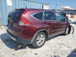 2012 Honda Cr-v Ex Burgundy vin: 5J6RM3H51CL018842