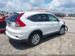 2016 Honda Cr-v Ex White vin: 5J6RM3H52GL009203