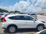 2016 Honda Cr-v Ex White vin: 5J6RM3H52GL009203