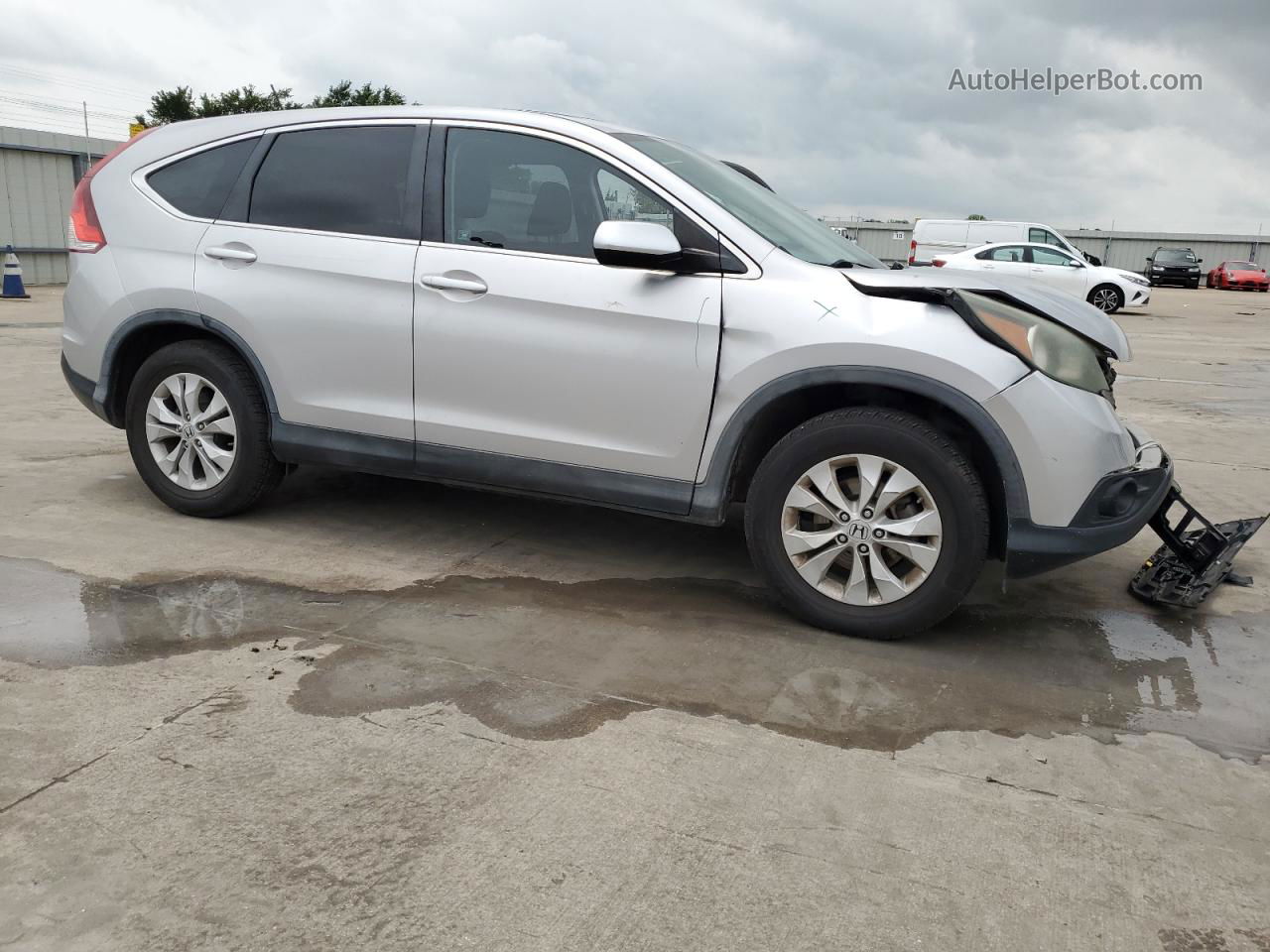 2012 Honda Cr-v Ex Silver vin: 5J6RM3H53CL008197