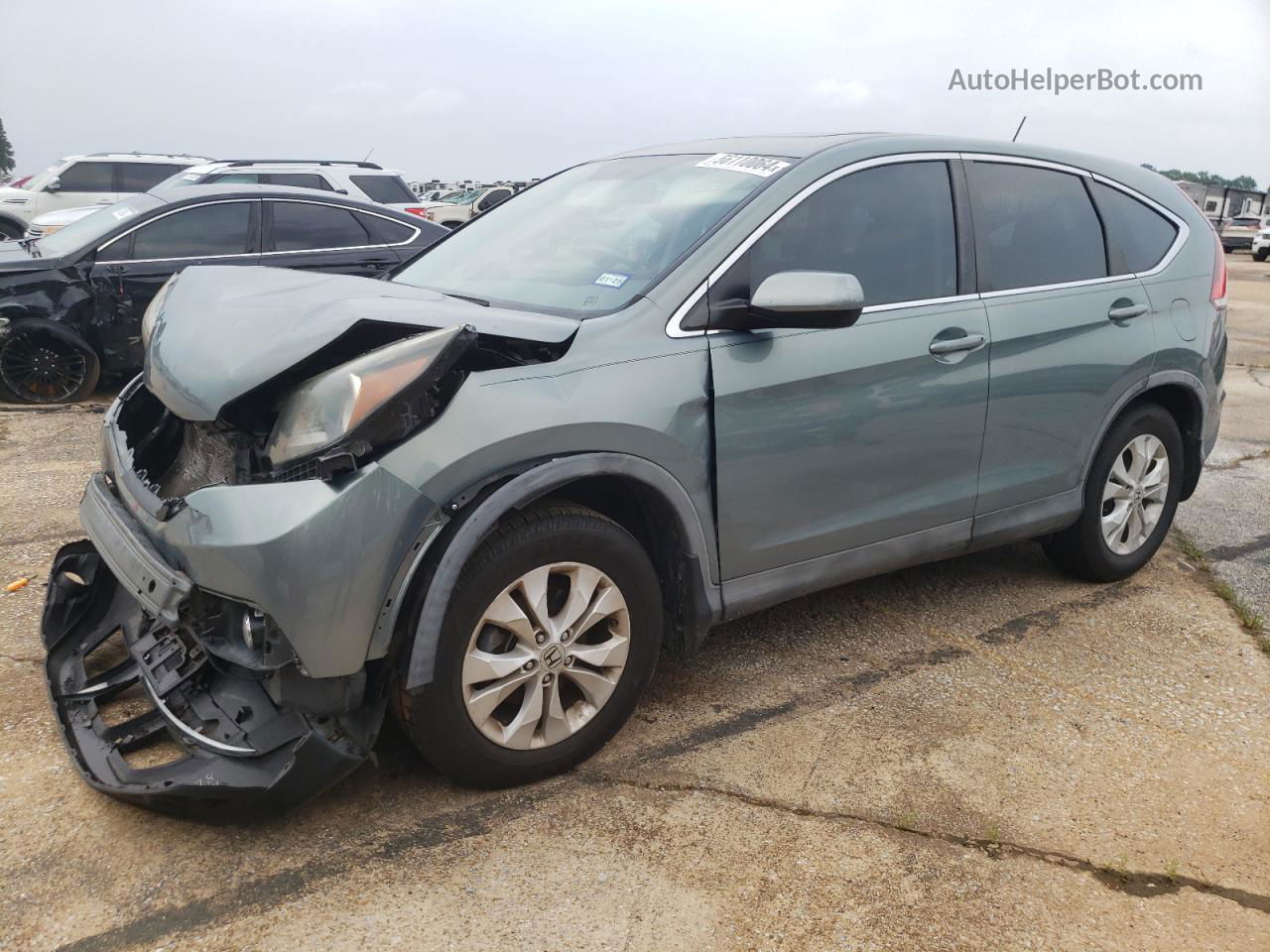 2012 Honda Cr-v Ex Teal vin: 5J6RM3H53CL024819