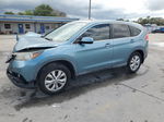 2013 Honda Cr-v Ex Синий vin: 5J6RM3H53DL018472