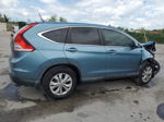 2013 Honda Cr-v Ex Blue vin: 5J6RM3H53DL018472