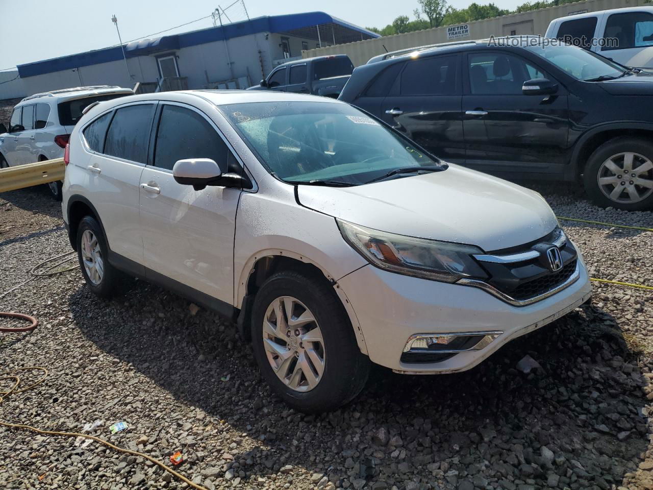 2016 Honda Cr-v Ex Белый vin: 5J6RM3H53GL002762