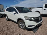 2016 Honda Cr-v Ex White vin: 5J6RM3H53GL015883