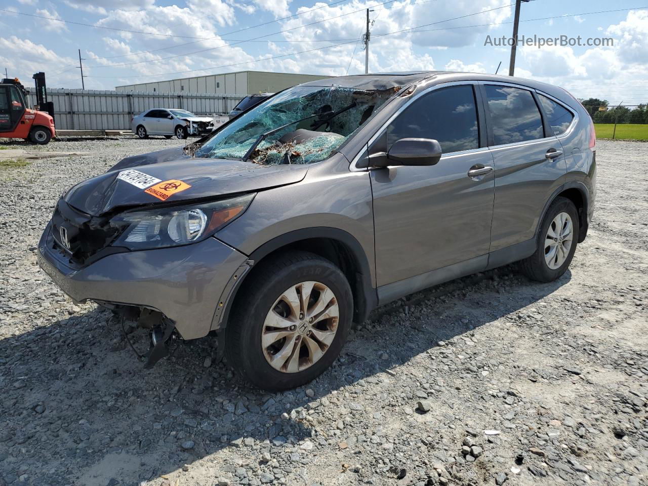 2012 Honda Cr-v Ex Tan vin: 5J6RM3H54CL006457