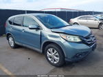 2012 Honda Cr-v Ex Зеленый vin: 5J6RM3H54CL010721