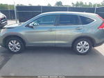 2012 Honda Cr-v Ex Зеленый vin: 5J6RM3H54CL010721