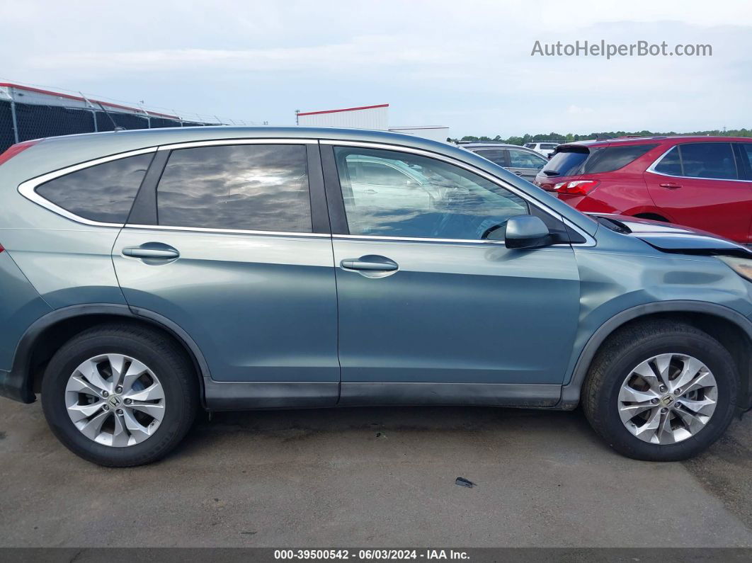 2012 Honda Cr-v Ex Зеленый vin: 5J6RM3H54CL010721