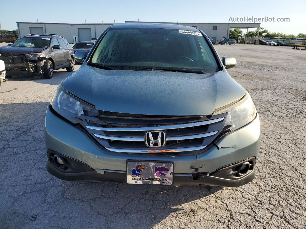 2012 Honda Cr-v Ex Green vin: 5J6RM3H54CL039152