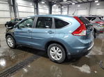 2013 Honda Cr-v Ex Blue vin: 5J6RM3H54DL022997