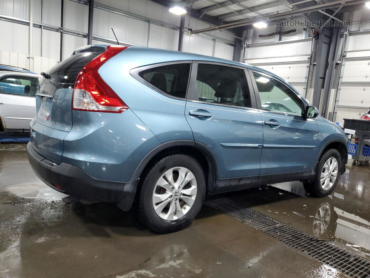 2013 Honda Cr-v Ex Синий vin: 5J6RM3H54DL022997