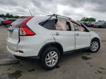 2015 Honda Cr-v Ex White vin: 5J6RM3H54FL000971