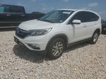 2015 Honda Cr-v Ex White vin: 5J6RM3H54FL011386