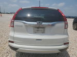 2015 Honda Cr-v Ex White vin: 5J6RM3H54FL011386