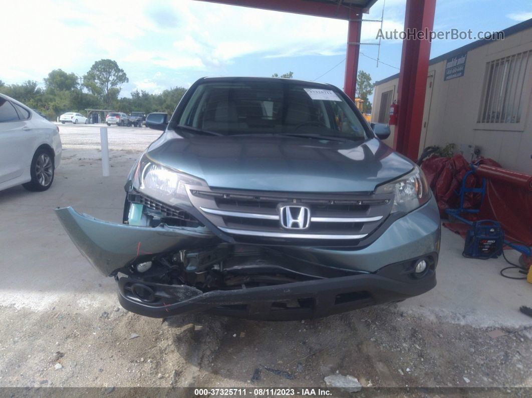 2013 Honda Cr-v Ex Green vin: 5J6RM3H55DL004069