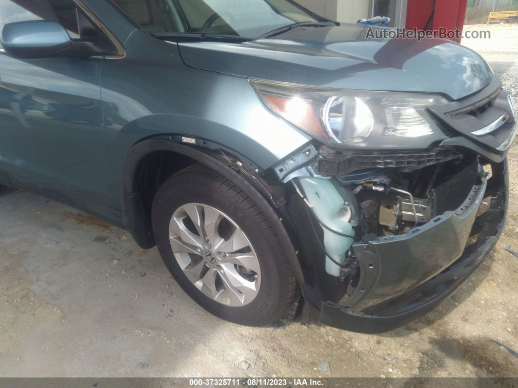 2013 Honda Cr-v Ex Green vin: 5J6RM3H55DL004069