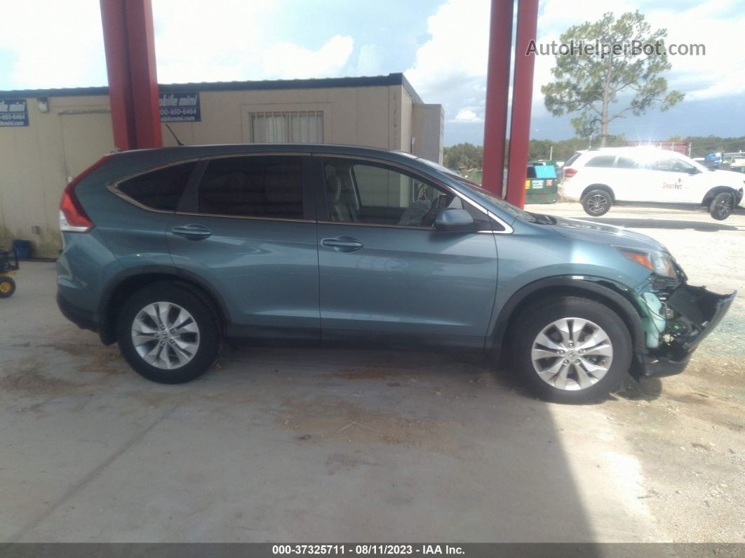 2013 Honda Cr-v Ex Green vin: 5J6RM3H55DL004069