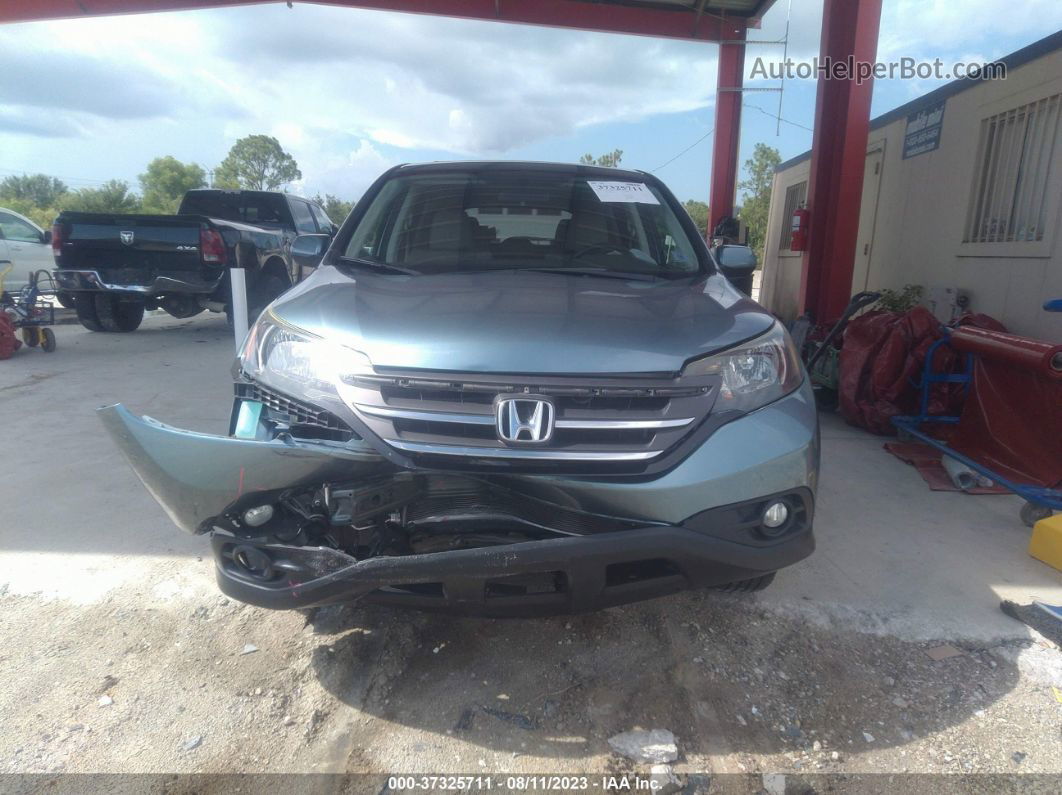 2013 Honda Cr-v Ex Green vin: 5J6RM3H55DL004069