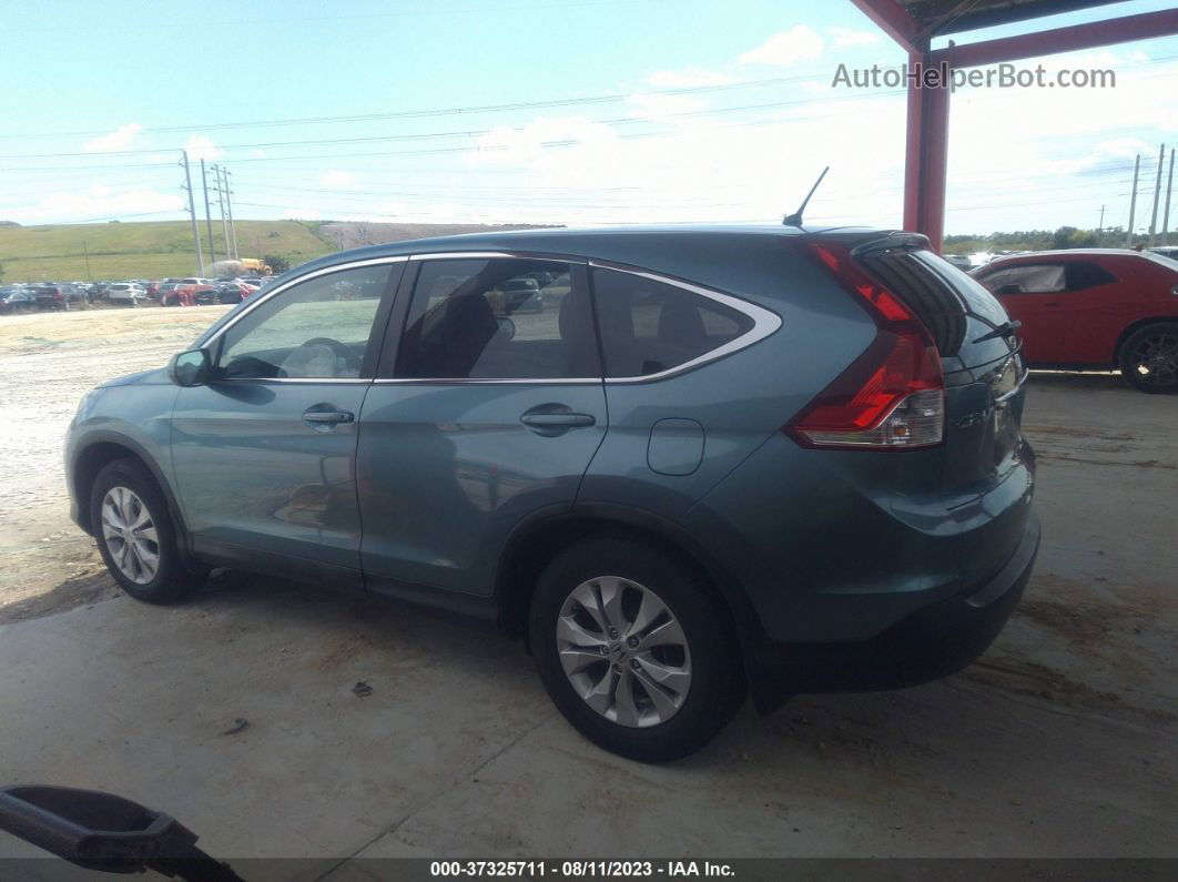 2013 Honda Cr-v Ex Green vin: 5J6RM3H55DL004069