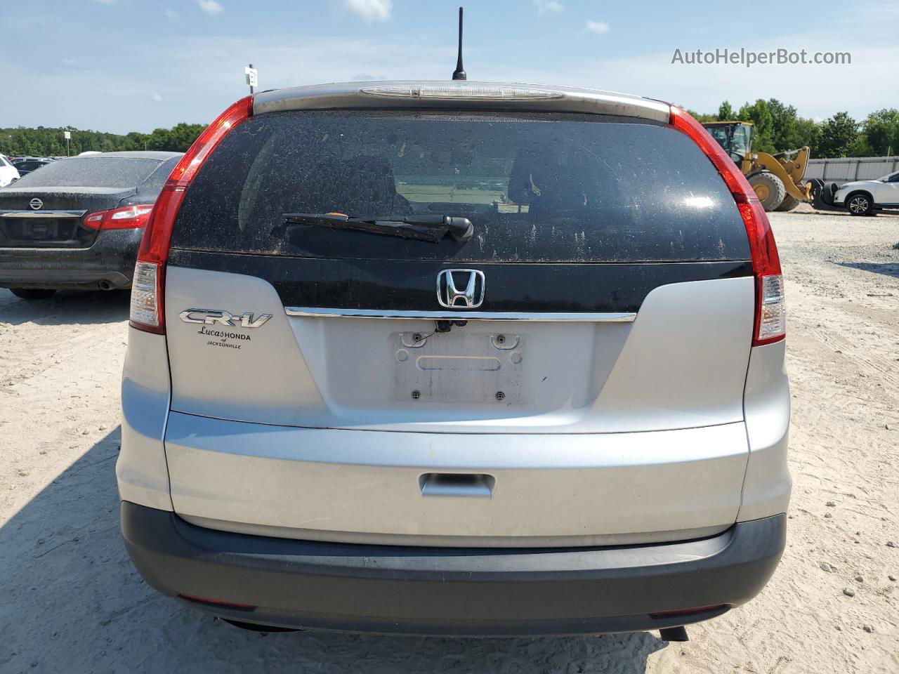 2012 Honda Cr-v Ex Silver vin: 5J6RM3H56CL014592