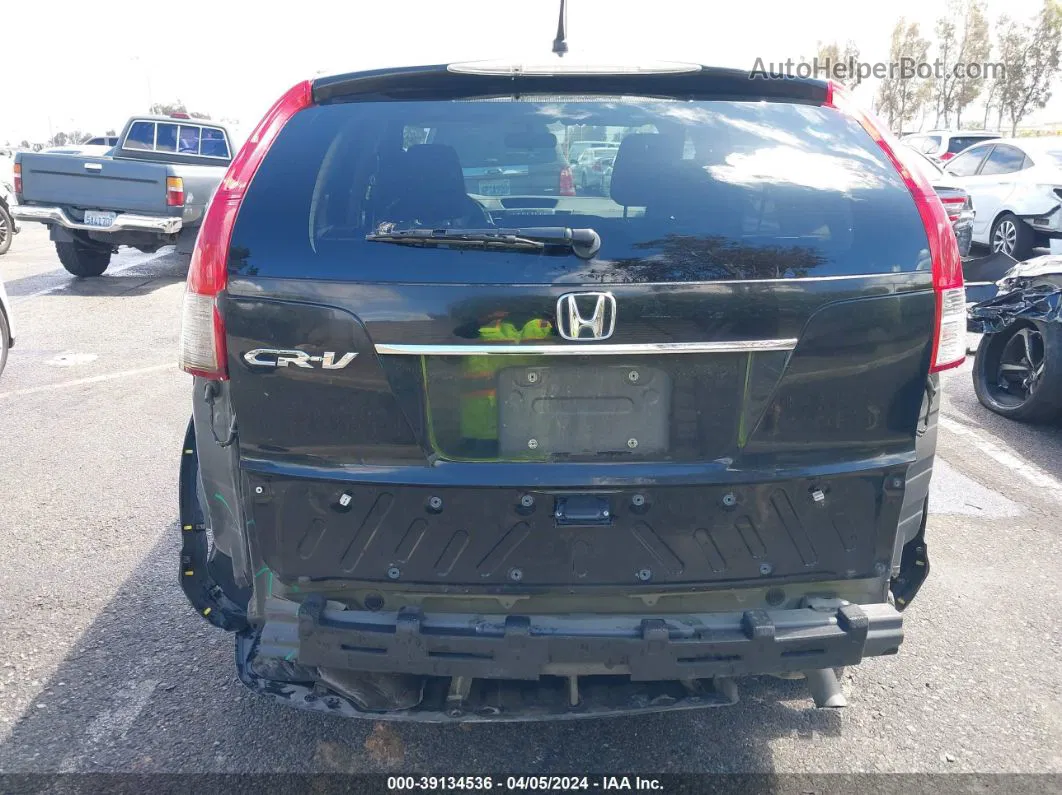 2012 Honda Cr-v Ex Черный vin: 5J6RM3H56CL047057